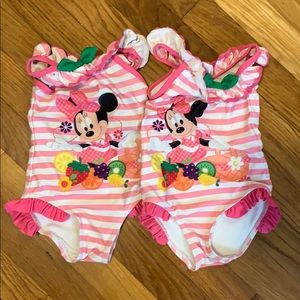 2 Minnie Mouse swimsuits!